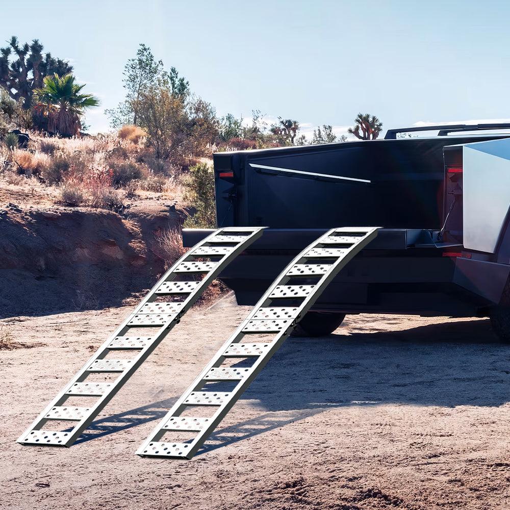 Aluminum Portable Loading Ramp for Cybertruck - Evooor