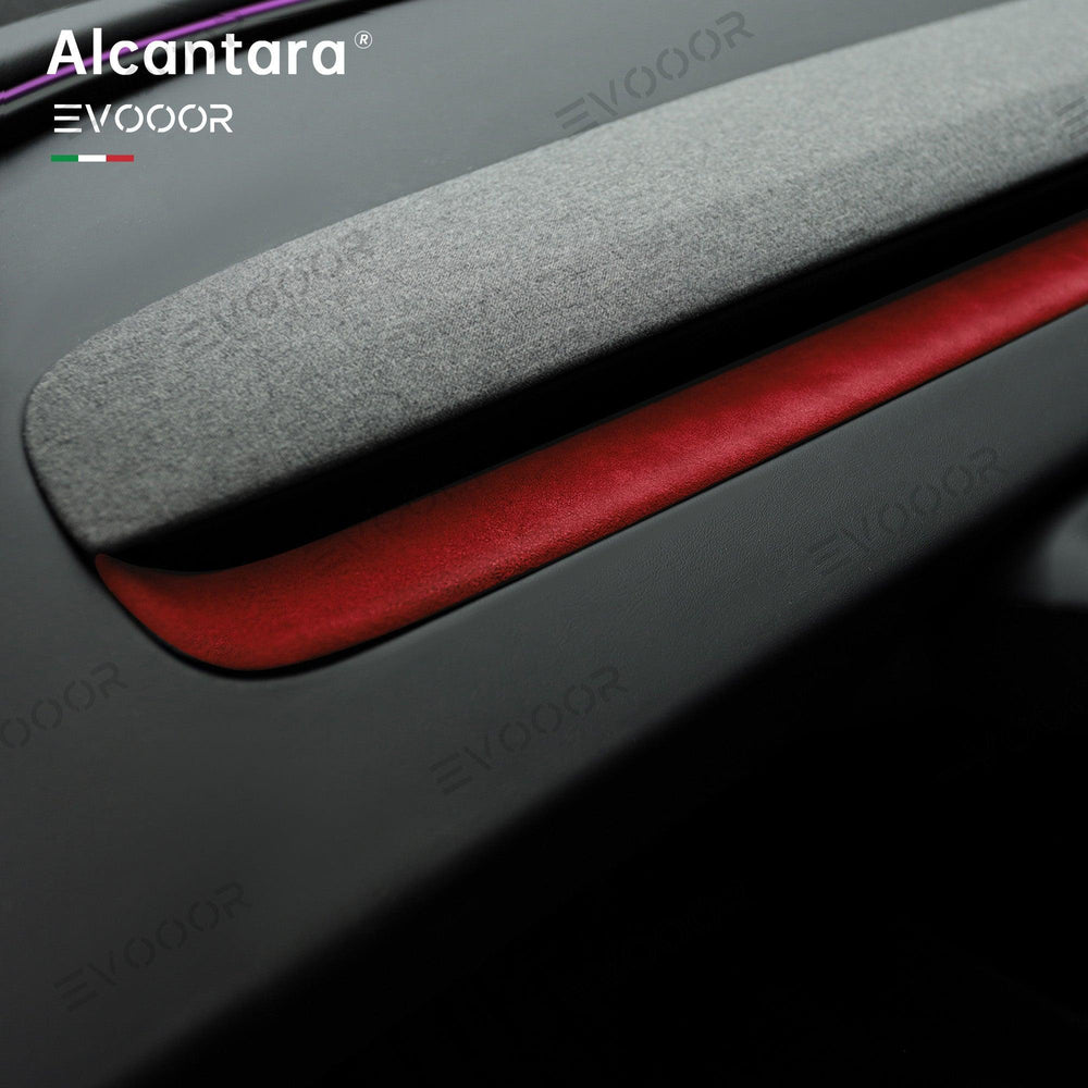 2024 Model 3 Highland Alcantara Dashboard Air Outlet Cover For Tesla - Evooor