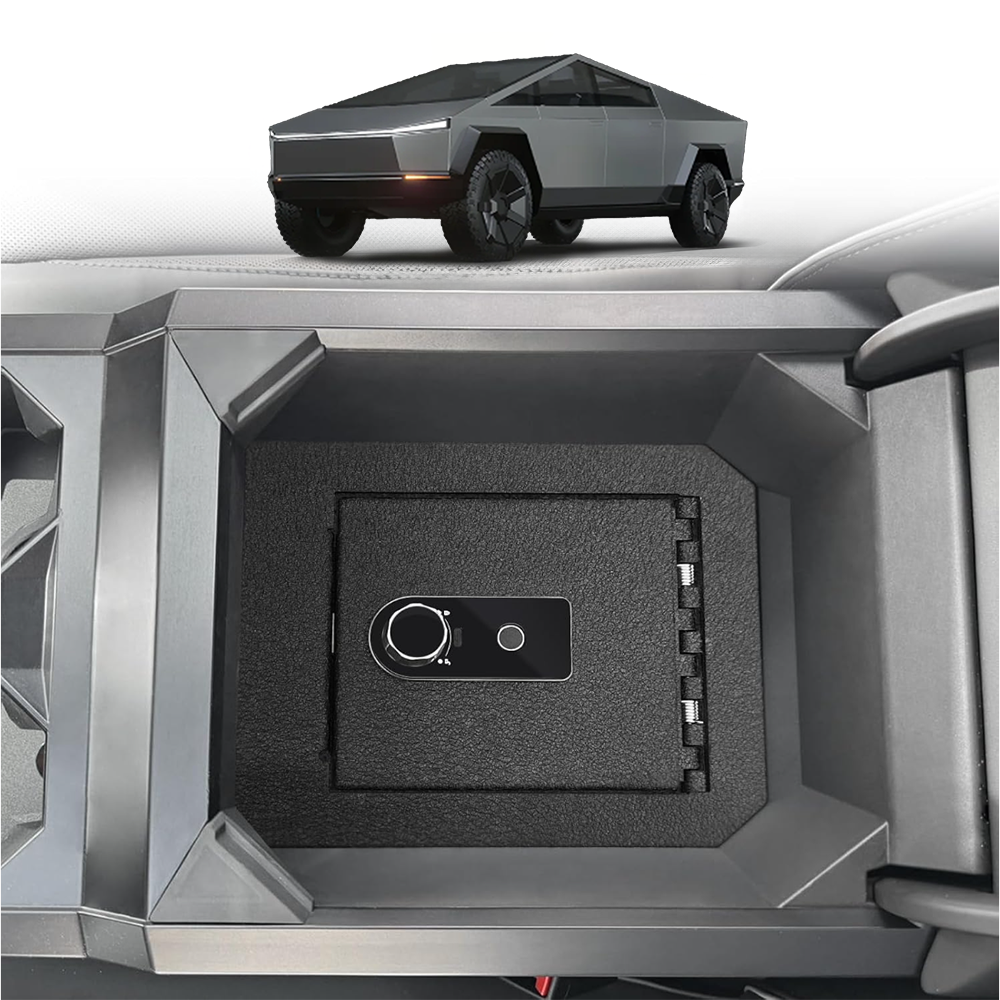 Center Console Anti-Theft Safe Lockbox for Cybertruck