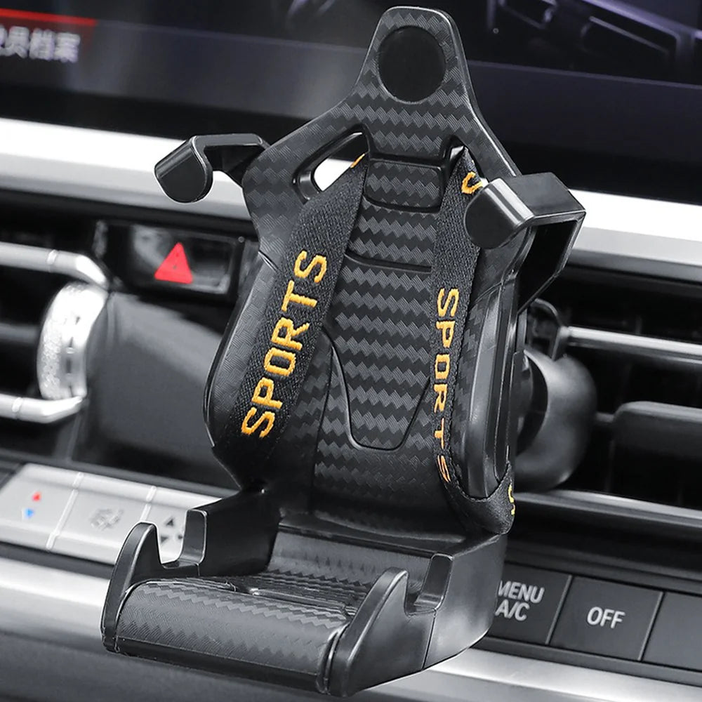 ABS Car Air Vent Racing Seat Shaped Phone Holder For VW ID.3 - Evooor