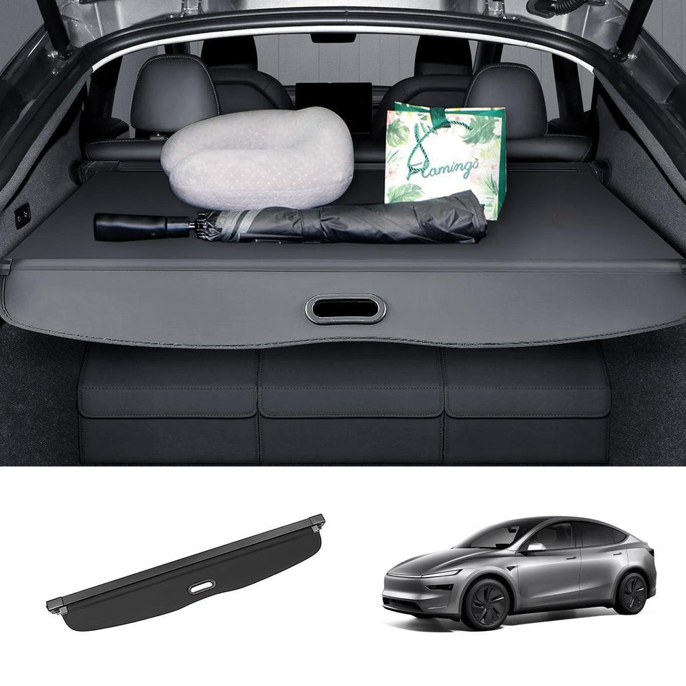 Retractable Rear Trunk Privacy Cargo Cover for Tesla Model Y Juniper 2025+ - Evooor