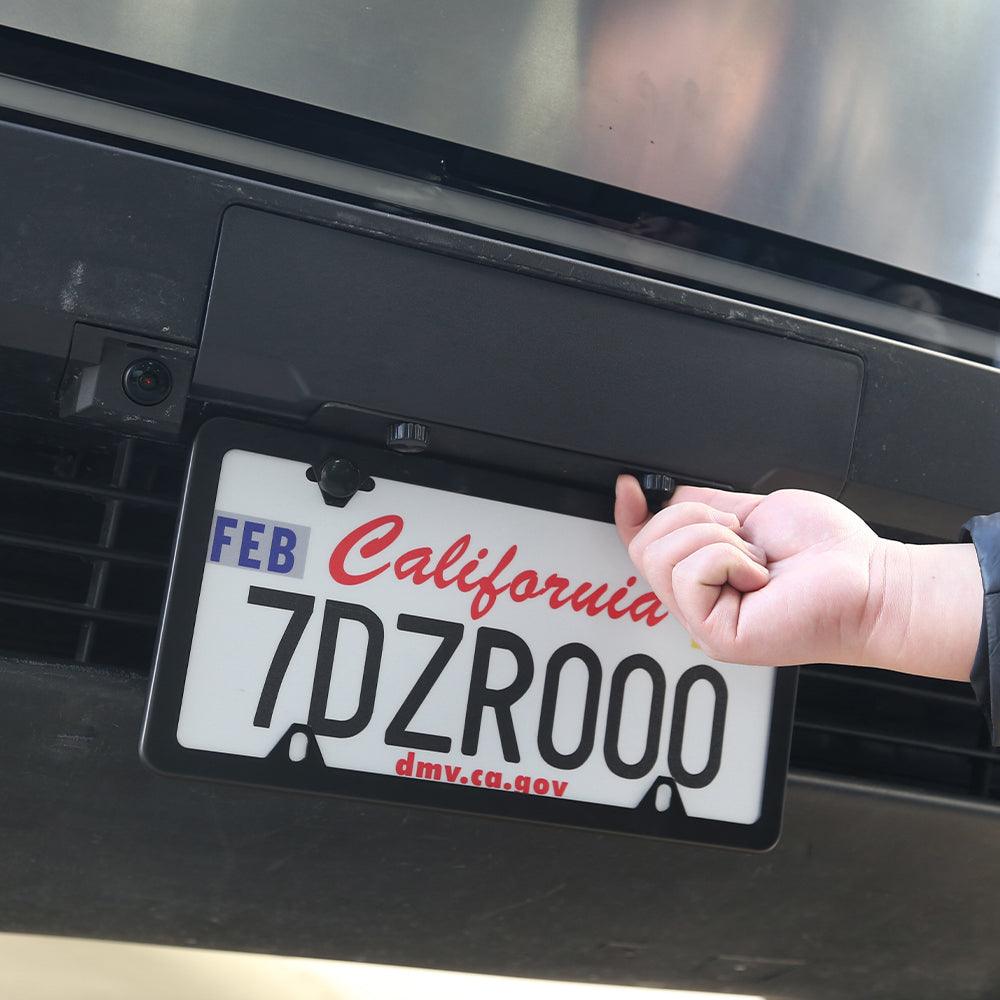 No-Drill Front License Plate Holder for Cybertruck - Evooor