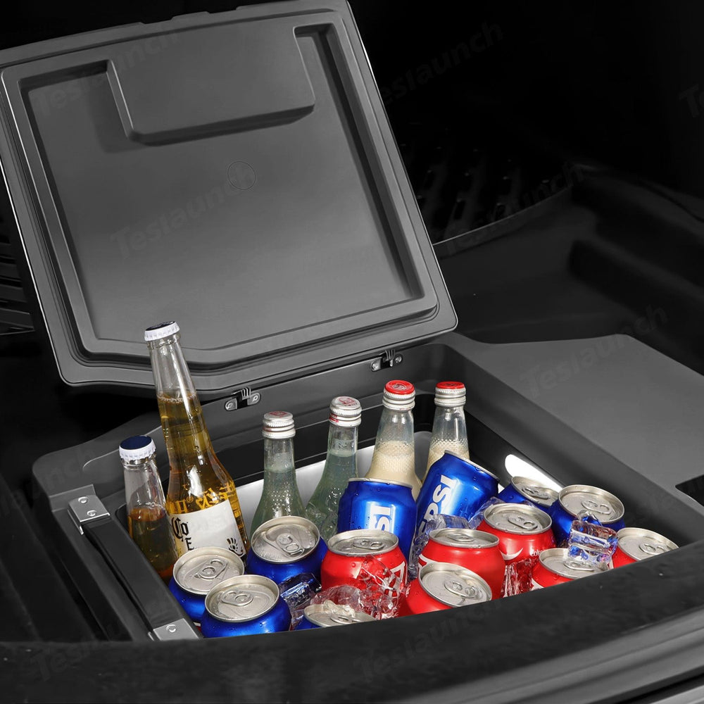 Portable 22L Electric Cooler for Tesla Model 3 - Keep Food Fresh on Road Trips! - Evooor