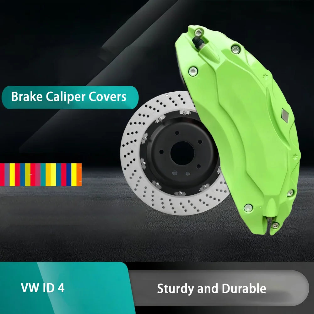 Aluminum Brake Caliper Covers For VW ID.4 2021-2024 4 PCS - Evooor