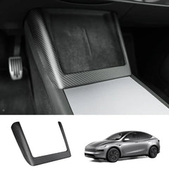 Tesla Model Y Juniper 2025+ Genuine Carbon Fiber Wireless Charging Pad Cover - Evooor