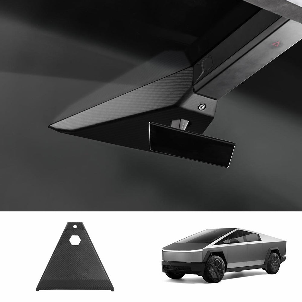 [Real Carbon Fiber] Cabin Camera Trim Cover for Tesla Cybertruck - Evooor