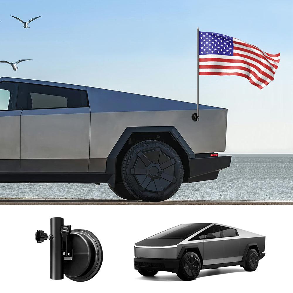 New Flag Pole Holder for Tesla Cybertruck - Evooor