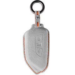 Alcantara Car Remote Key Case Cover For VW ID.3 2025 - Evooor