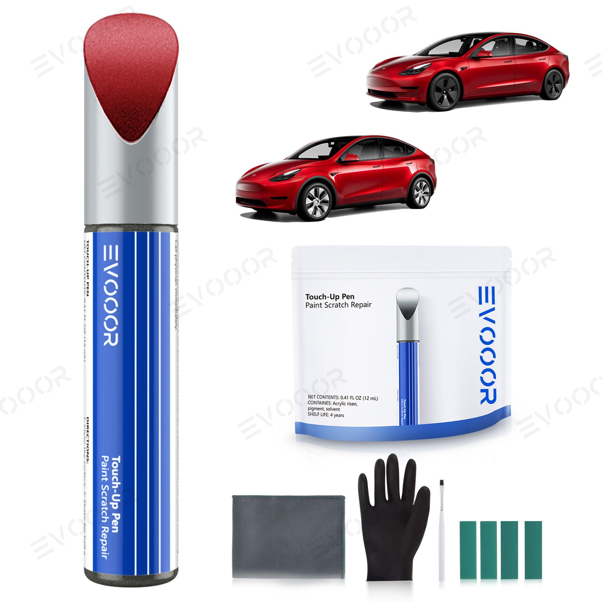 Model 3/Y/S/X Car Body Color Paint Repair Pen Kit for Tesla - OEM Original Touch Up Paint Pen - Evooor