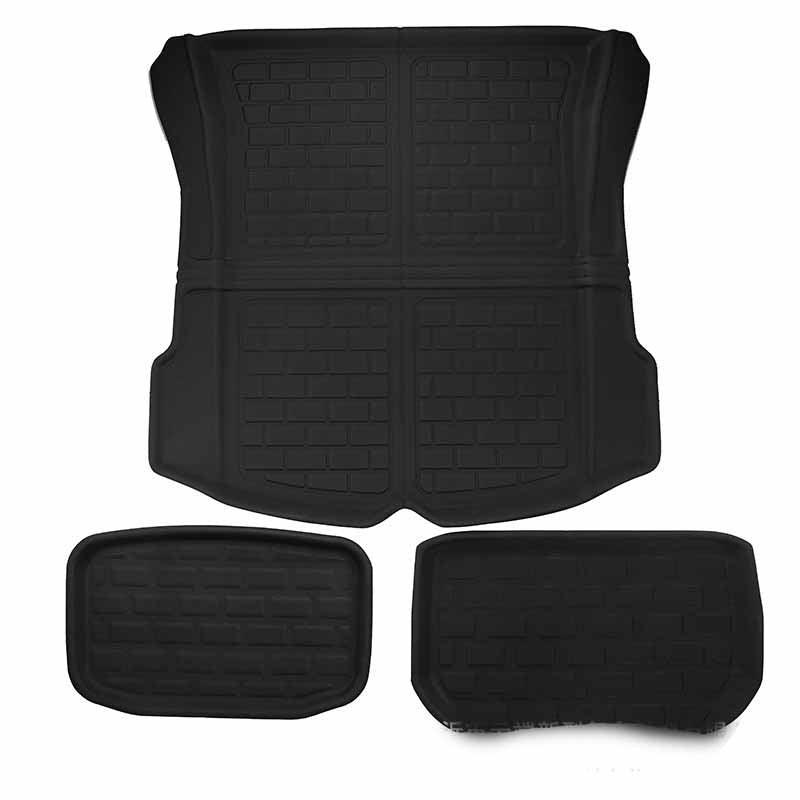 Premium 3D Laminated Front Trunk Mat for Tesla Model Y - Custom Cargo Liner with Precision Cutting (2020-2024) - Evooor
