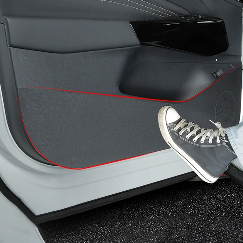 Leather Door Anti-Kick Protective Panel For VW ID.4 2021-2025（4Pcs） - Evooor