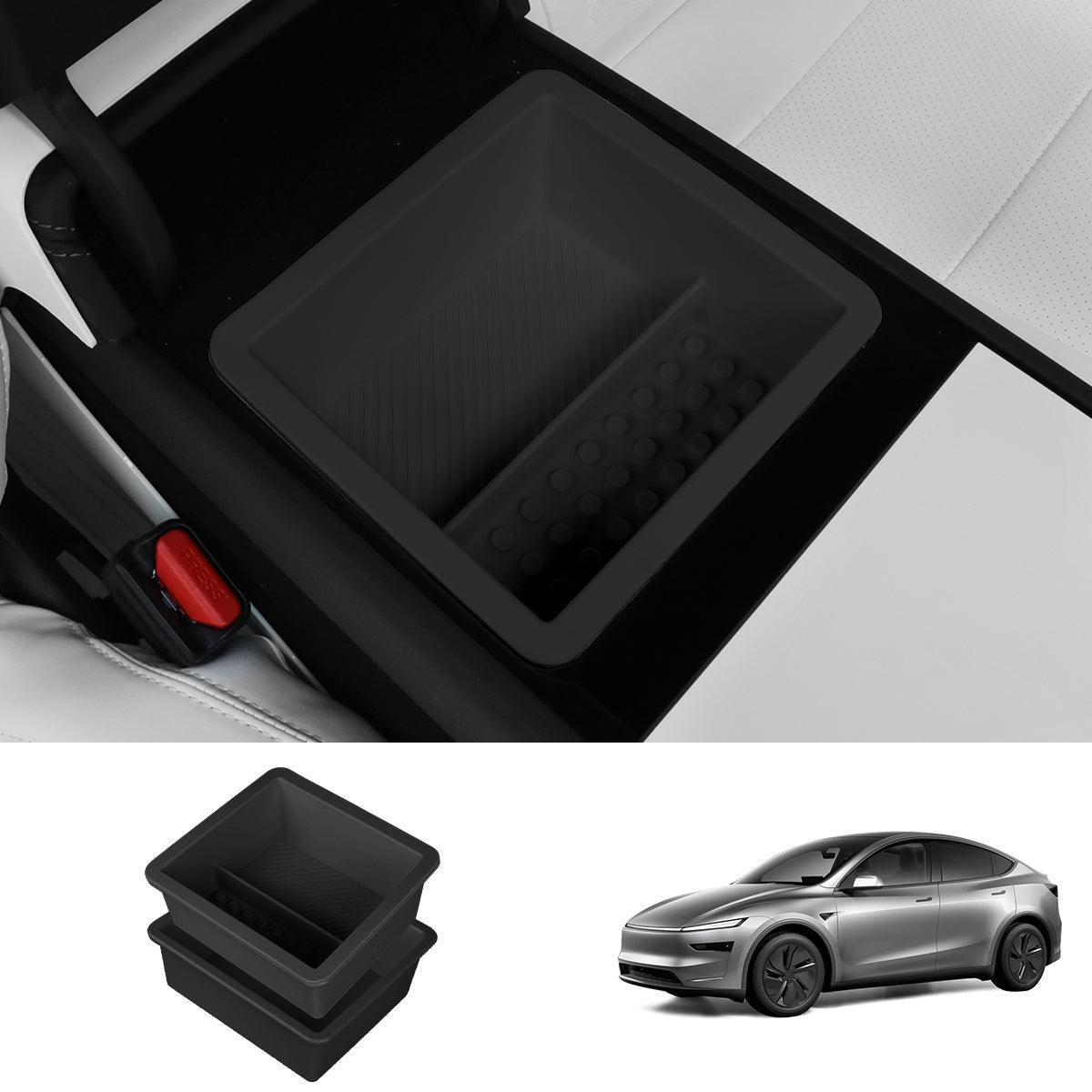 Center Console Armrest Organizer Tray for Tesla Model Y Juniper 2025+ - Evooor