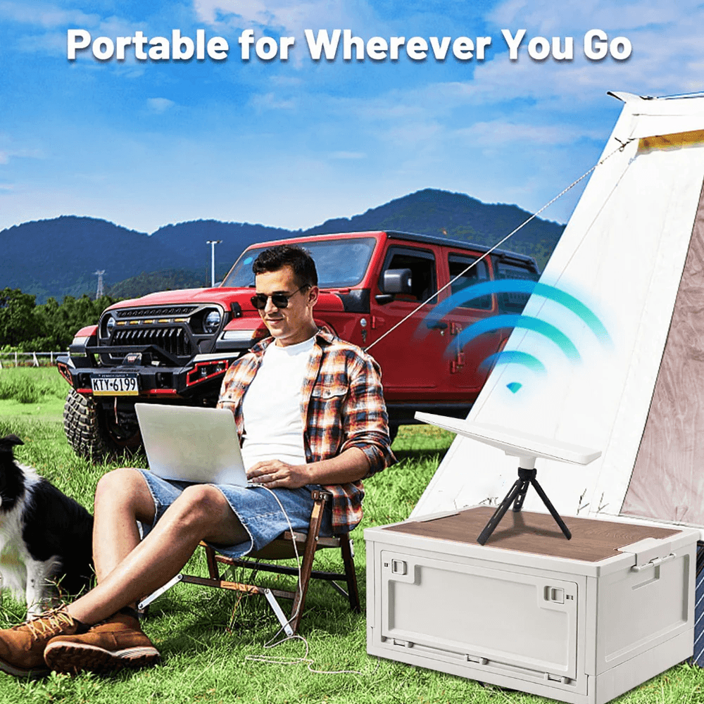 Adjustable 1/4 Inch Nut Bracket Mount for Starlink Mini Satellite Dish Installation - Evooor