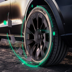 Tesla  Model Y Rim Protector for 20’’ Induction Wheel 21'' Uberturbin Wheel Ultimate Protection Refreshed Wheels(4 Pack)
