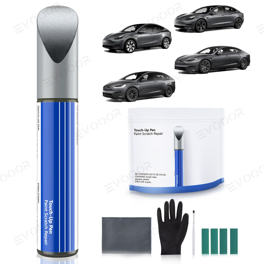 Model 3/Y/S/X Car Body Color Paint Repair Pen Kit for Tesla - OEM Original Touch Up Paint Pen - Evooor