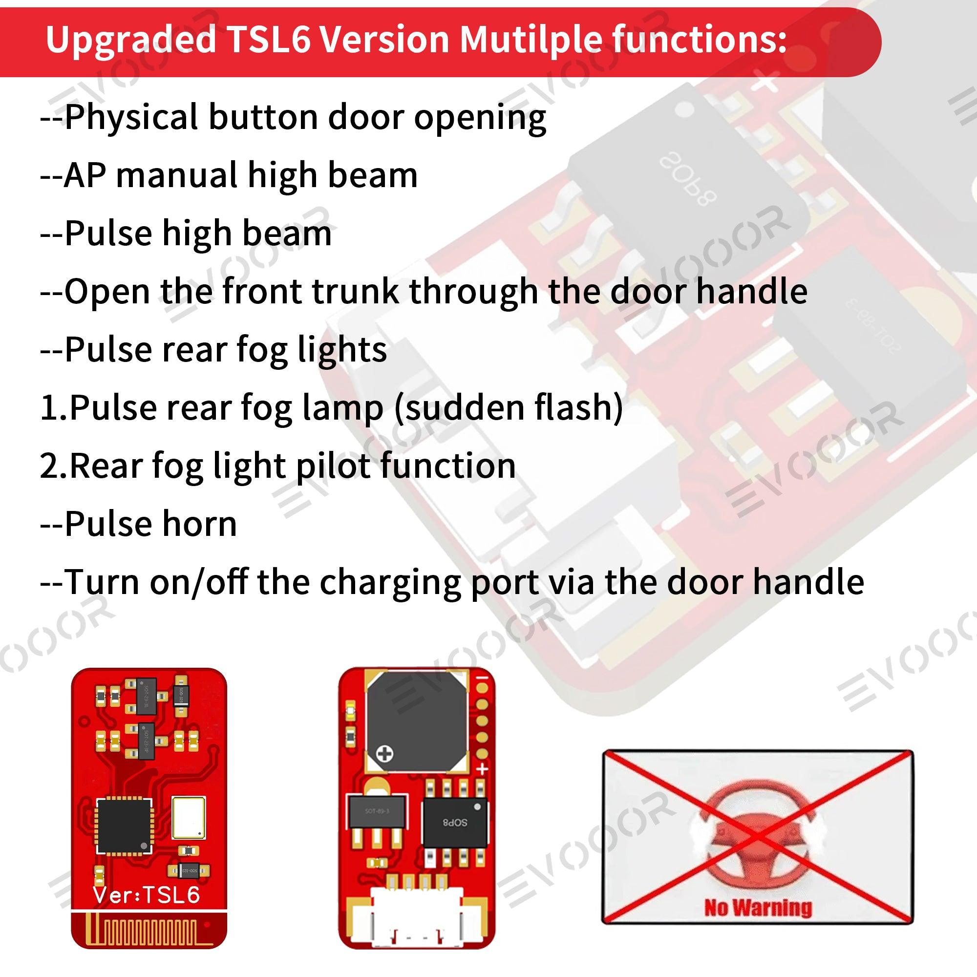 Tesla Autopilot Anti-Nag Module Nag Elimination TSL6 Upgraded Version for Model 3(2019-2023) Model Y (2020-2025) - Evooor