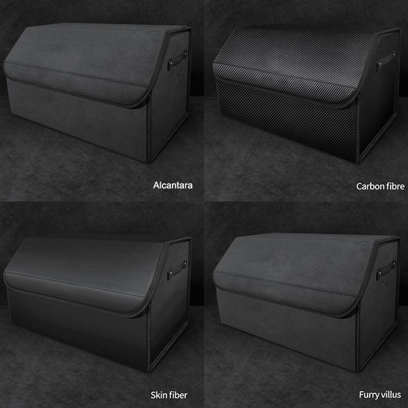 Model 3/Y/X/S Alcantara Trunk Folding Storage Box for Tesla - Evooor