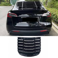 Tesla Rear Window Louver for Model Y- Modified Rear Shutters and Rear Sunshade Decoration