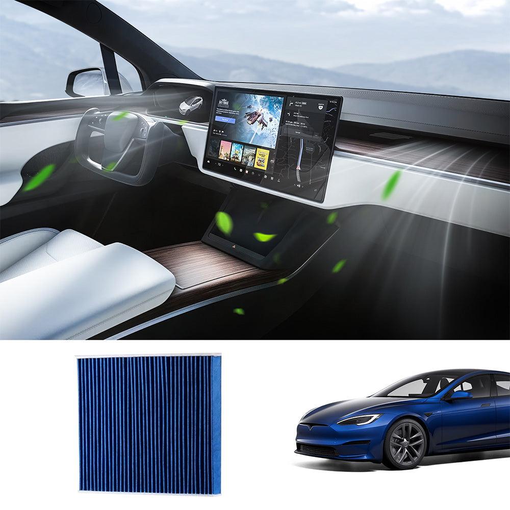 Cabin Air Filter & HEPA Filter with Activated Carbon for Tesla Model S - Evooor