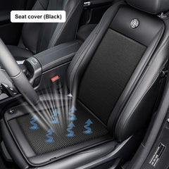 Tesla 12V Automotive Cooling Seat Pad Breathable Chair Cushions Car Seat Cover