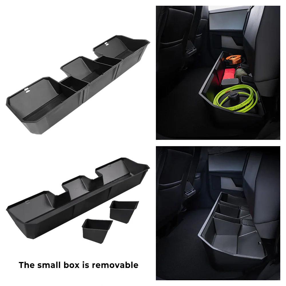 Rear Underseat Storage Bin Luxury Set for Cybertruck - Evooor