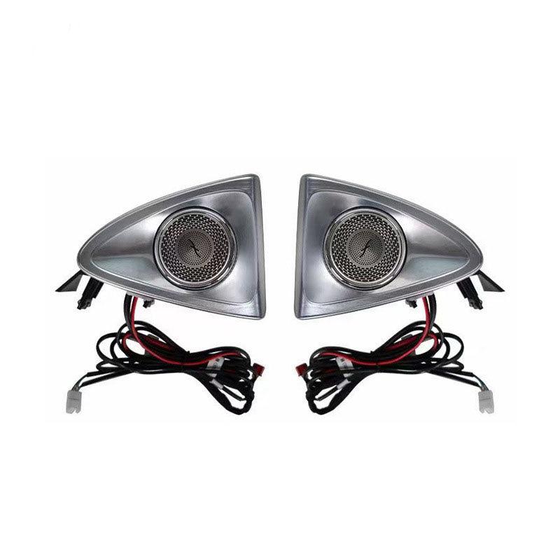 Tesla Model 3/Y 4D Rotating LED Front Door Speaker with Horn Feature and Enhanced Visibility - Evooor