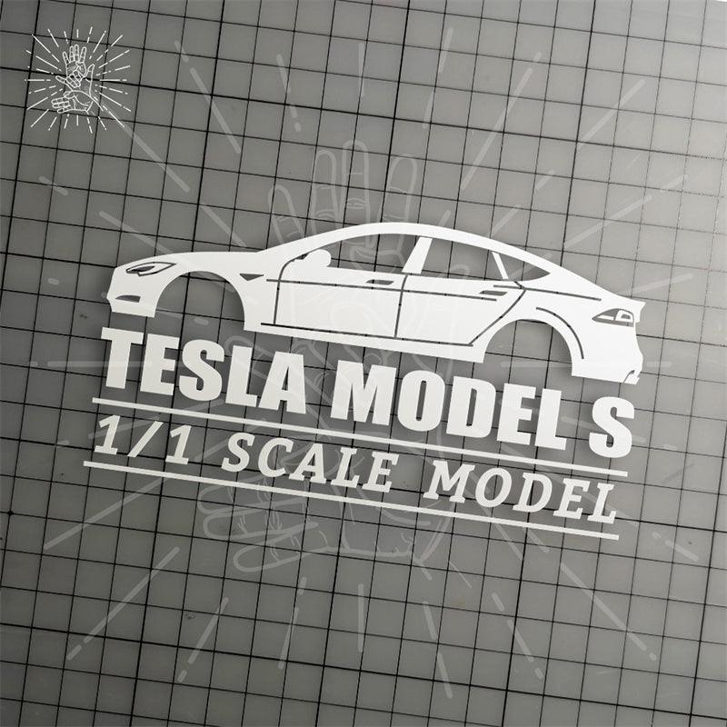 Model 3/Y/S/X Don't Touch My Car Humorous Decorative Sticker For Tesla - Evooor