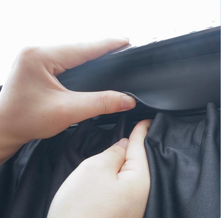 Tesla Side Window Track Slide Privacy Curtain Sunshade For Model 3/Y - Evooor