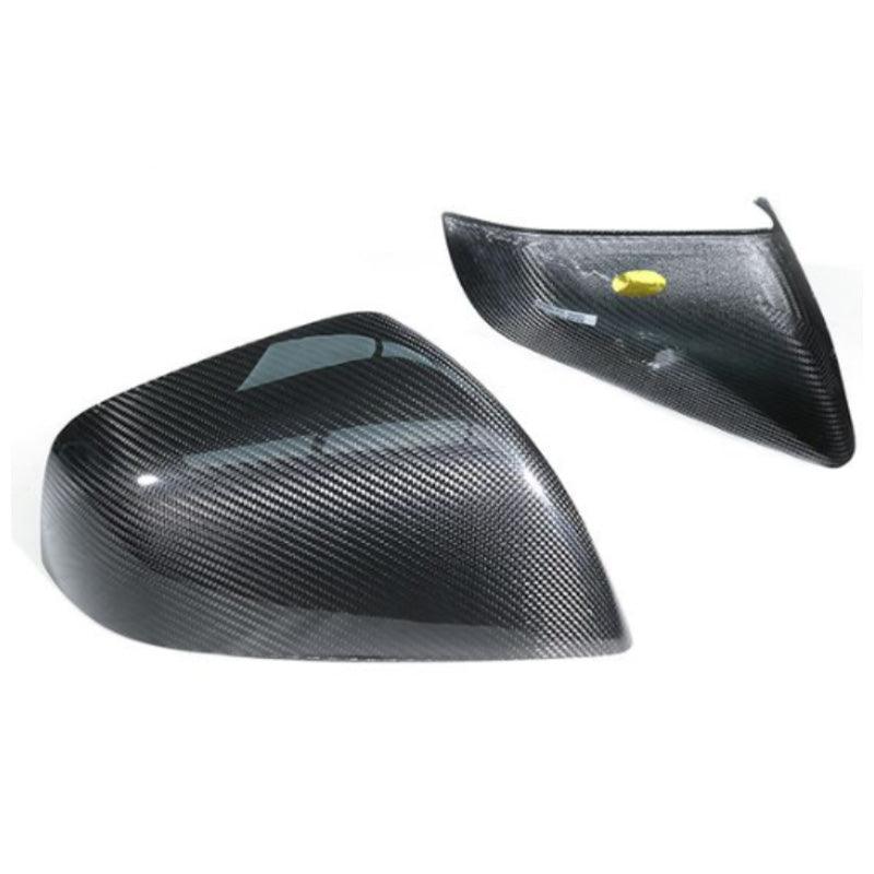 [Real Carbon Fiber] OEM Rear View Mirror Covers For Tesla Model X 2023 - Evooor
