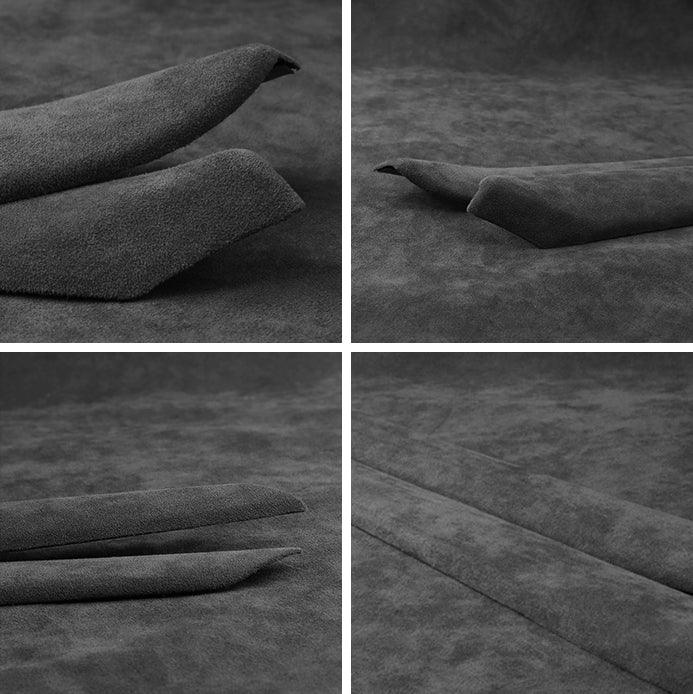 Model 3/Y Alcantara Interior Front Door Trim Panel Caps for Tesla Model 3 (2021-2023) and Model Y 2023 - Evooor