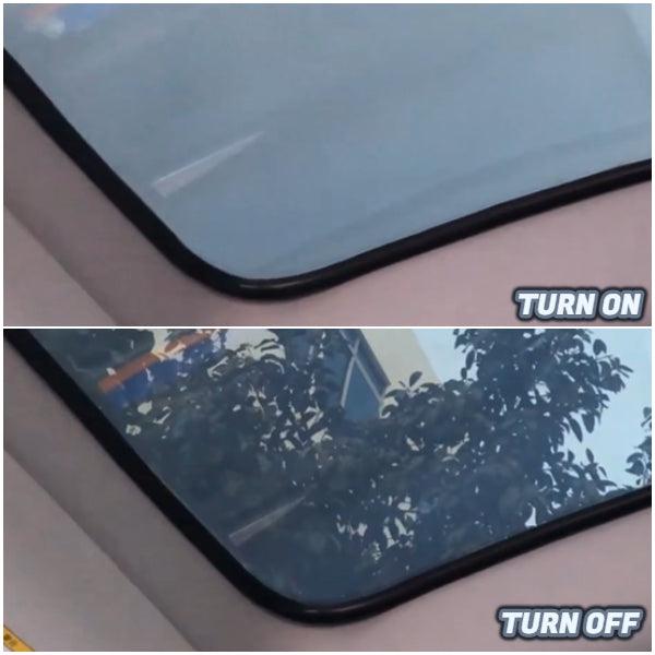 Tesla PDLC Switchable Smart Glass Film Sunroof Sunshade for Model 3 and Model Y - Evooor