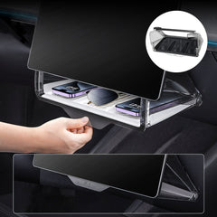 2024 Tesla Model 3 Highland Center Console Organizer Tray Designed For  Armrest Storage Box Cup pad Wireless charging pad Set