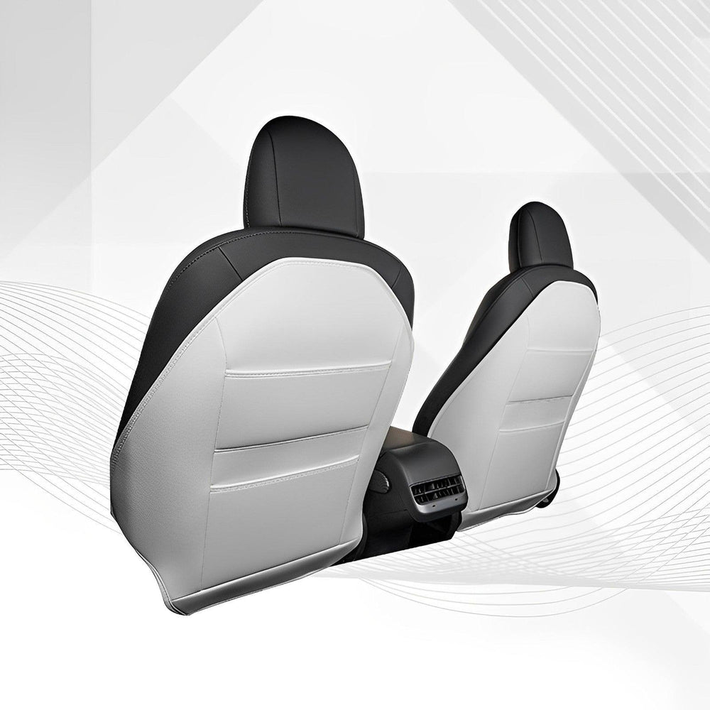 Premium Seat Kick Protection Cover Set for Tesla Model 3/Y - Rear Seat Side Guards for Ultimate Interior Protection (2 Pieces) - Evooor