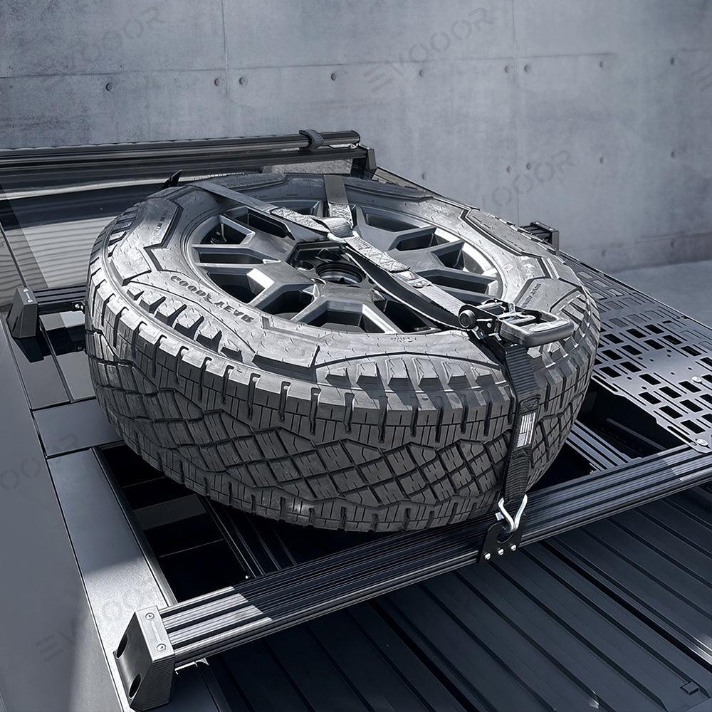 Aluminum Roof Rack Cargo Crossbars for Cybertruck (Set of 4) - Evooor