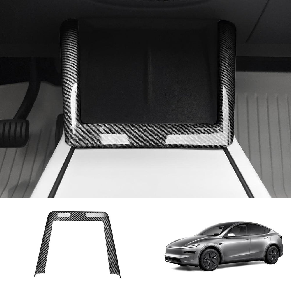 Tesla Model Y Wireless Charging Pad Trim with ABS Material - Juniper Green Finish for 2025+ Models - Evooor