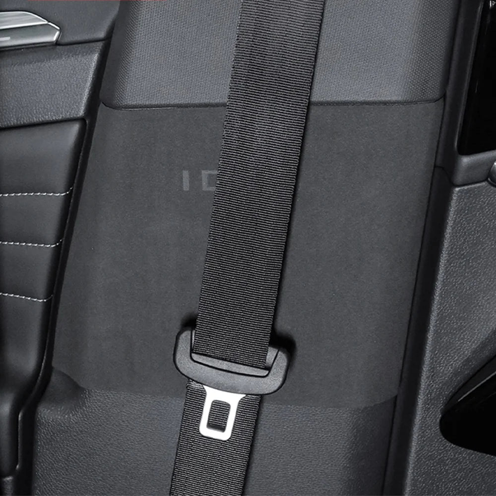 Leather B-Pillar Anti-Collision Sticker For VW ID.4 2021-2025(2PCS) - Evooor