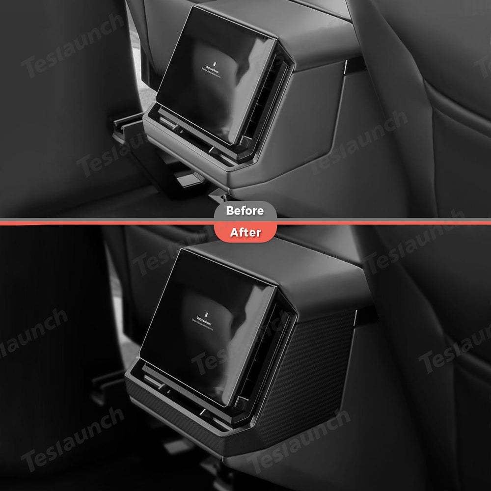 [Real Carbon Fiber] Rear Screen Frame Cover for Cybertruck - Evooor