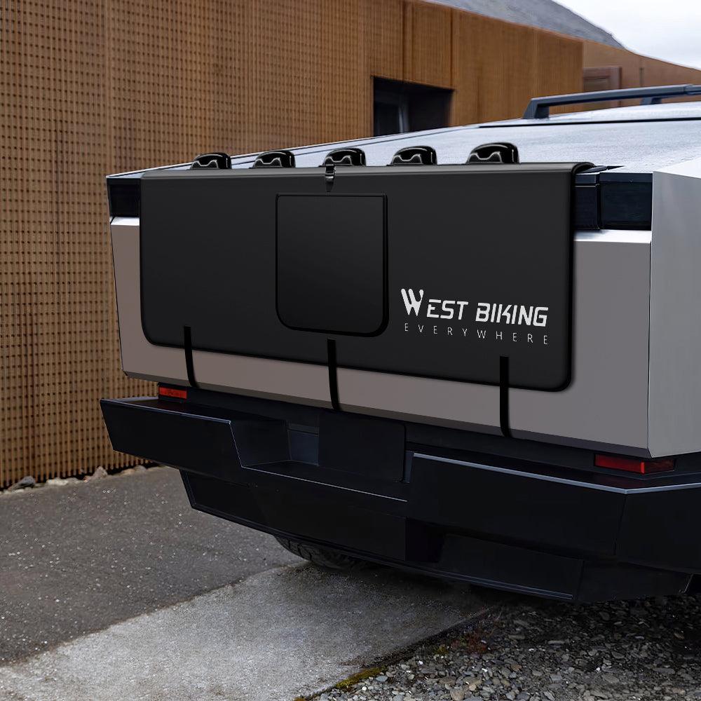 Bike Tailgate Shield Pad with Tool Pockets for Cybertruck - Evooor