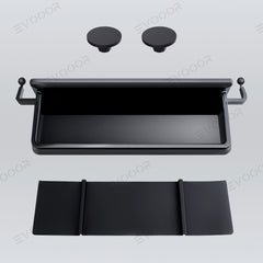 Behind Screen Storage Tray with Magnetic Phone Holder for Tesla Cybertruck