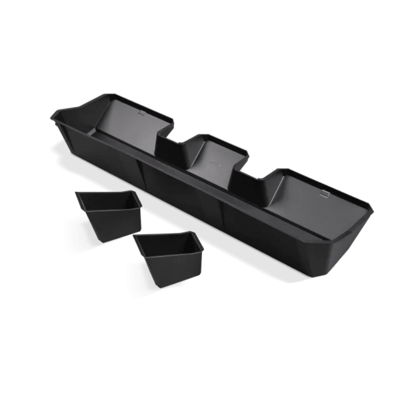 Rear Underseat Storage Bin Luxury Set for Cybertruck - Evooor