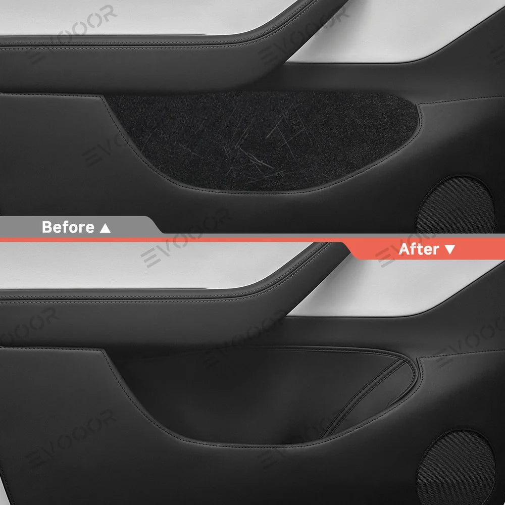 4-Piece Door Storage Liner Set for Tesla Model Y Juniper 2025+