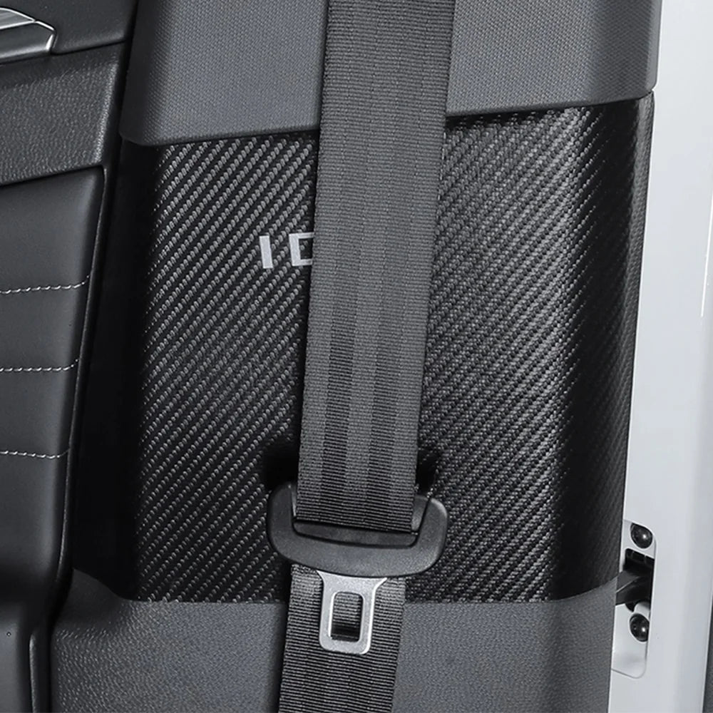 Leather B-Pillar Anti-Collision Sticker For VW ID.4 2021-2025(2PCS) - Evooor