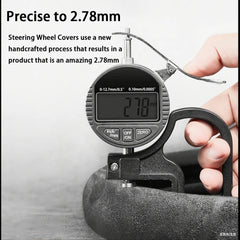 Alcantara Steering Wheel Sweat Absorbing Cover For VW ID.4 2025 - Evooor