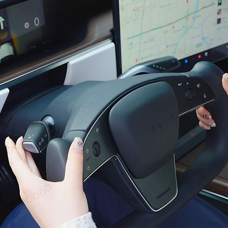 Model X/S OEM Style Gear Shift Stalk Switch Turn Signal Lever Kit for Tesla - Evooor