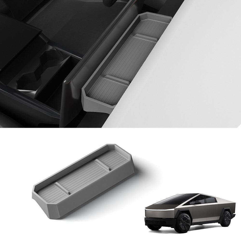 Silicone Center Console Behind Screen Storage Tray for Cybertruck - Evooor