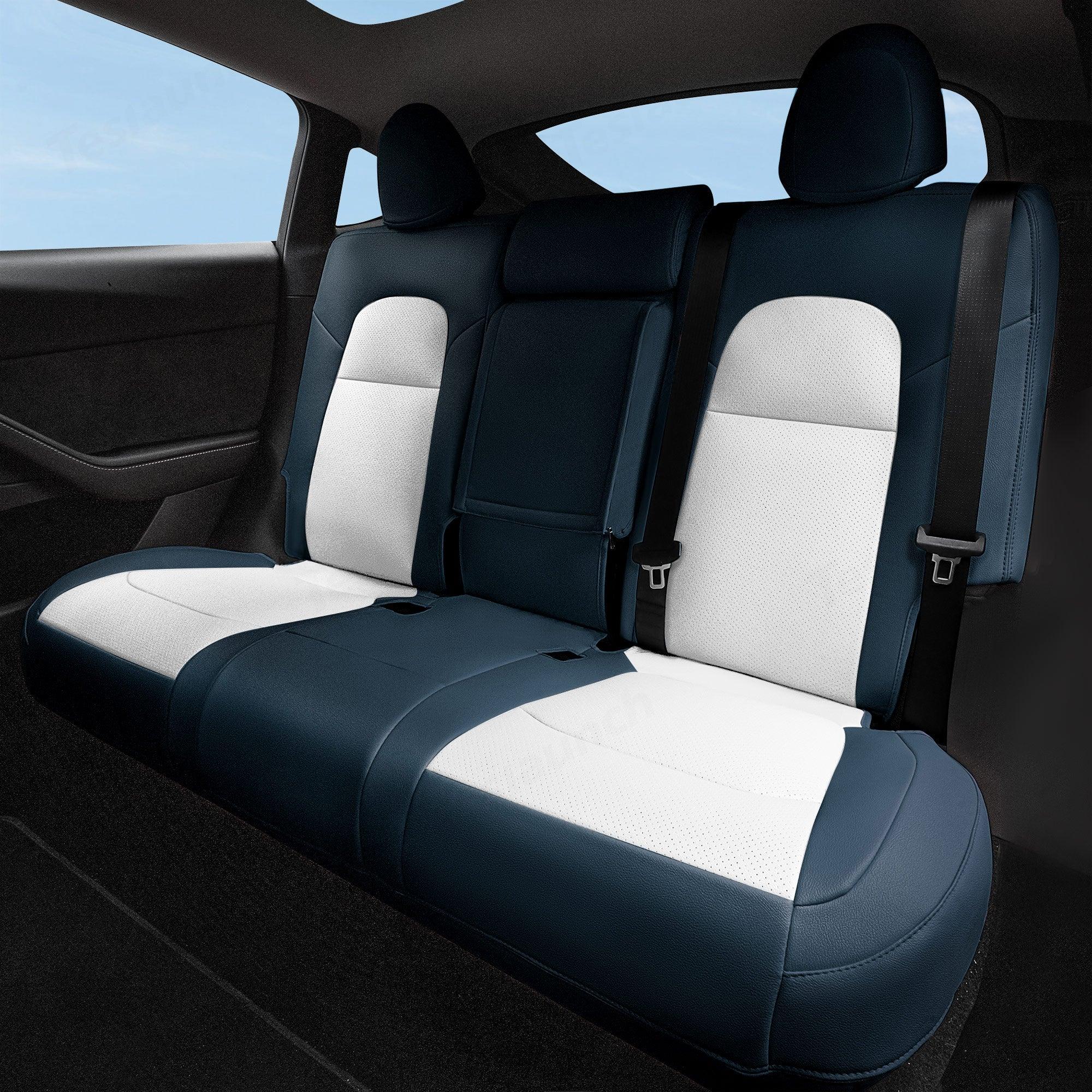 Luxury Highland Seat Cover for 2024+ Tesla Model 3 - Complete Protection and Style! - Evooor