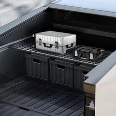 Rear Trunk L-Track Molle Cargo Shelf Rack for Cybertruck - Evooor