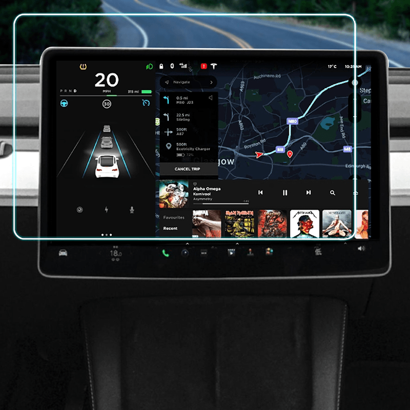 Front & Rear Screen Protector for Cybertruck - Evooor