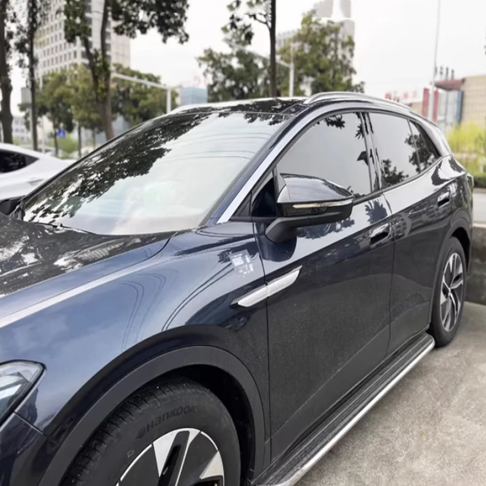 ABS Bull Horn Style Rearview Mirror Covers For VW ID.4 2021–2025 (2PCS) - Evooor