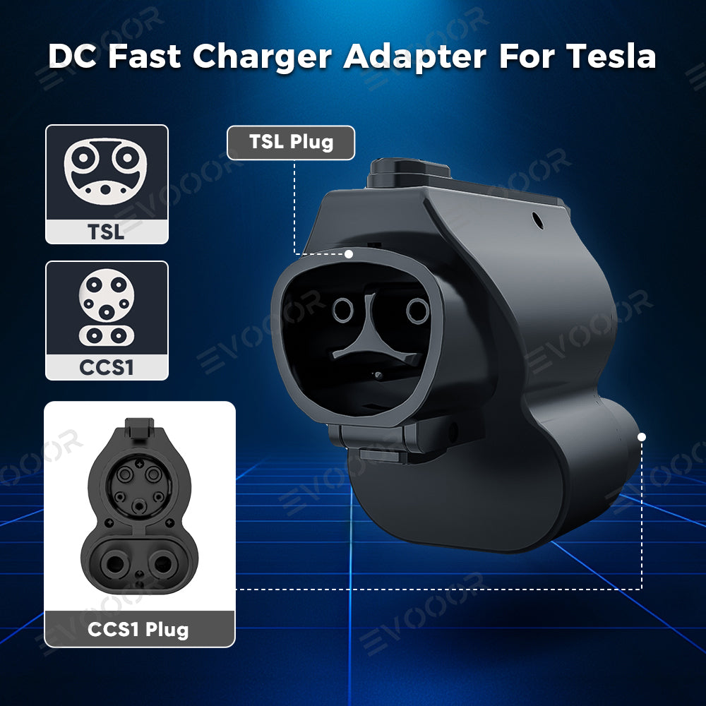 CCS1 to Tesla Charging Adapter for Electric Vehicles